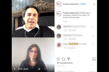 Charla en vivo de Mindfulness y Ansiedad